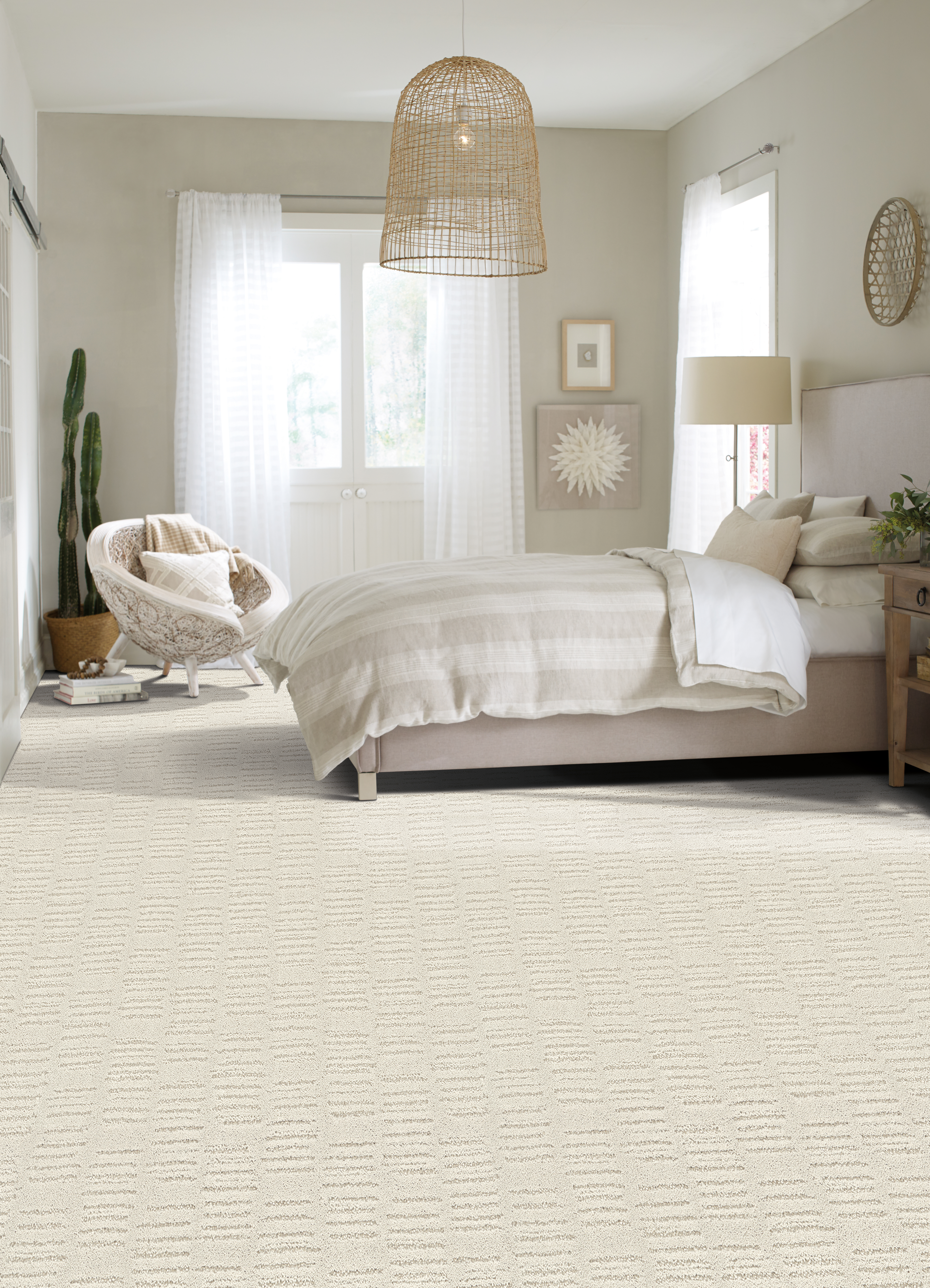 Apeciate Carpet by Design Destinctions, bedroom scene